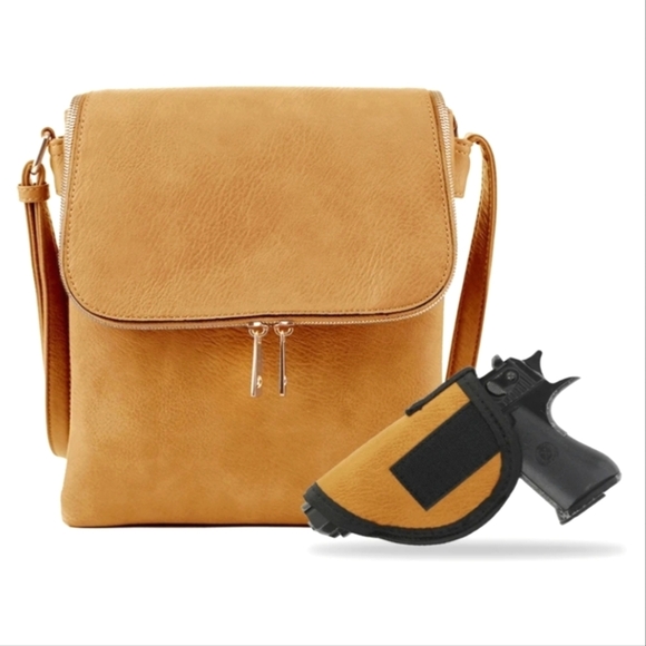 Concealed Carry Jessie James Cheyanne Crossbody with Lock and Key - Picture 6 of 10